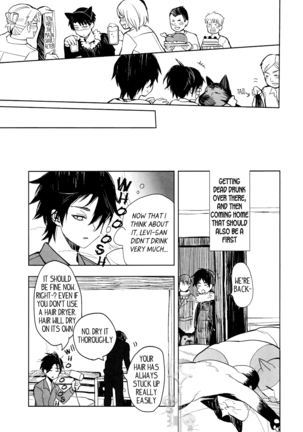 The Black and White Cat and Levi-san Page #11