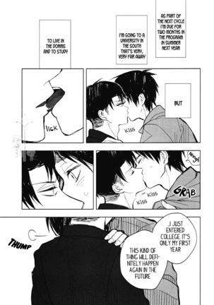 The Black and White Cat and Levi-san Page #17