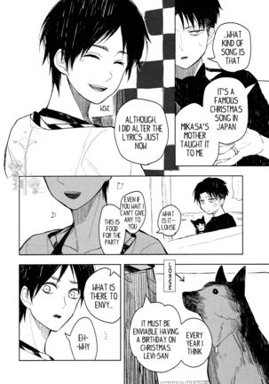 The Black and White Cat and Levi-san