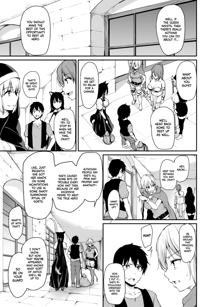 Tales of a Harem in Another World CH.1-3 + extra