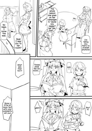 Futanari Flan-chan Ga Reimu O Choukyou Suru Manga | Futanari Flan-chan Training Reimu - Page 26