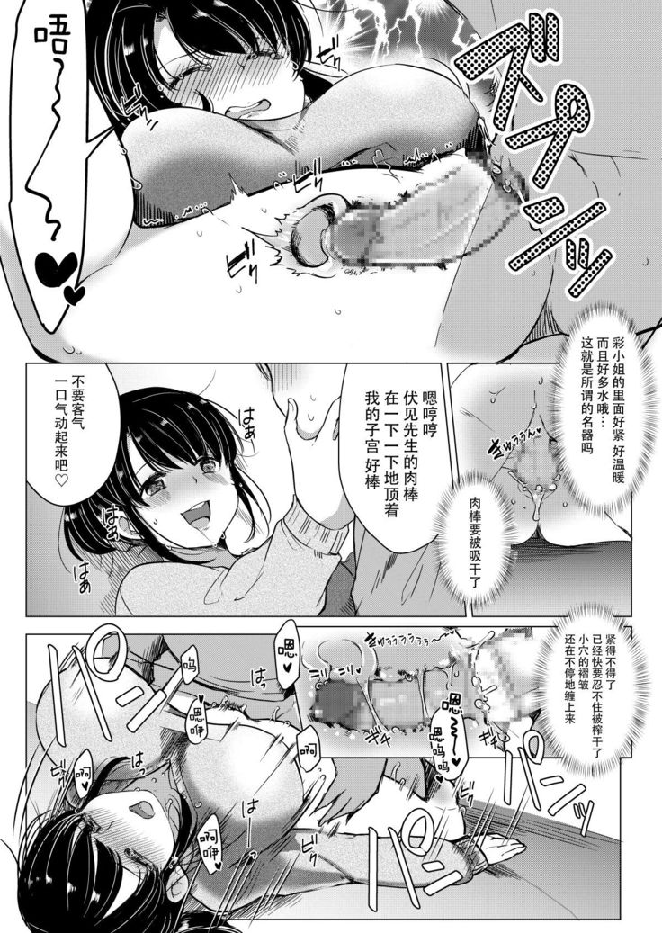 Dame Shain Fushimi-kun wa, Shishoku Corner no Batsuichi Kyonyuu no Aya-san o Ajimi Dekirunoka!?