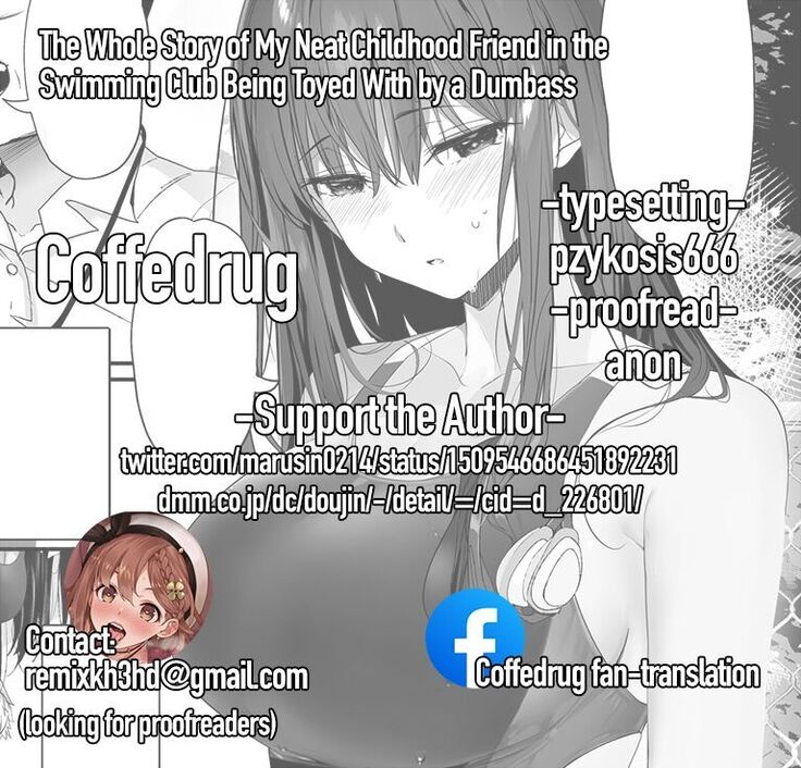 Suieibu no Seisokei Osananajimi ga DQN ni Moteasobareru Ichibushijuu | The Whole Story of My Neat Childhood Friend in the Swimming Club Being Toyed With by a Dumbass
