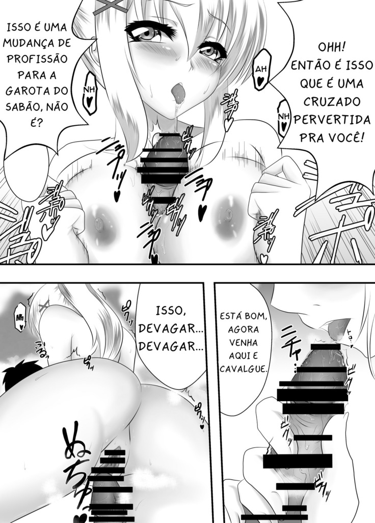PT-BR [Hamachi Tomosaku] Kono Subarashii Awahime ni Syukufuku o!  God's Blessing on This Wonderful Whore!
