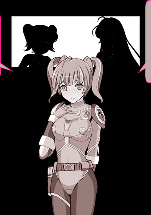 女隊長悪堕ち！もう止まらない…悪の力のトップダウン！！ Page #146
