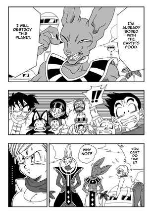 Bulma Saves the Earth! - Beerus Learns Something Better Than Food? (decensored) Page #3