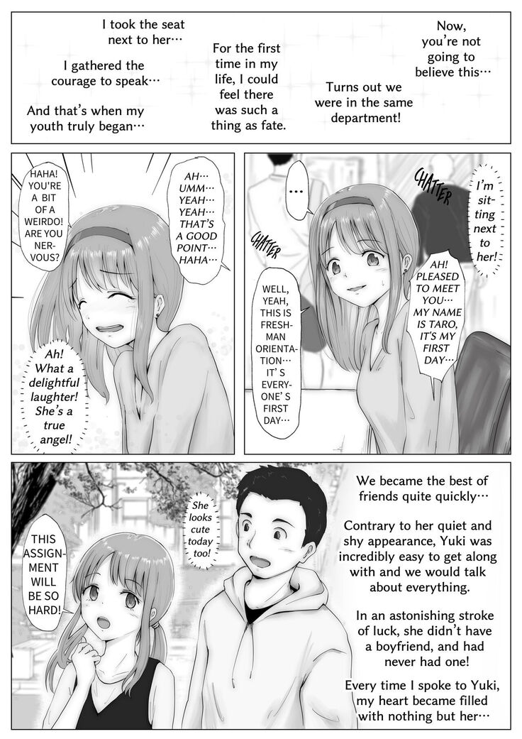 Honto no Kanojo 1 -Ore no Kanojo ga Hoka no Otoko ni Dakareteta nante Shinjinai- | The Real Girlfriend 1 -I Can't Believe Another Man Had My Girlfriend-