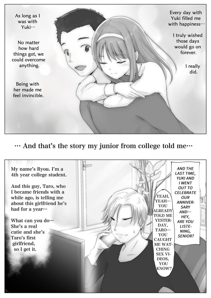 Honto no Kanojo 1 -Ore no Kanojo ga Hoka no Otoko ni Dakareteta nante Shinjinai- | The Real Girlfriend 1 -I Can't Believe Another Man Had My Girlfriend-
