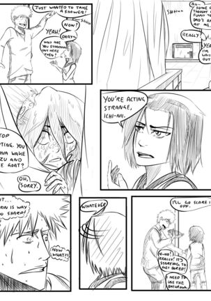 [ HollowHowl]Shower Trouble[][bleach)