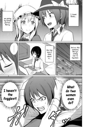 Aikata to Lesbian Fuuzoku o Kanshou suru Koto ni Narimashita. | My Partner and I go to Appreciate Lesbian Sex Workers. - Page 2