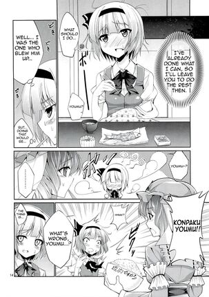 Touhou Youengi ~Youmu ni Hirotte morau Hon~ - Page 13