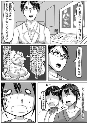 Watashi, taiju 500kg ijo ni natchatta okage de kawaiku narimashita yo ne? Page #4