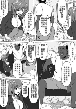 Kokujin Tenkousei ni Netorareta, Boku no Daisuki na Sensei Page #7