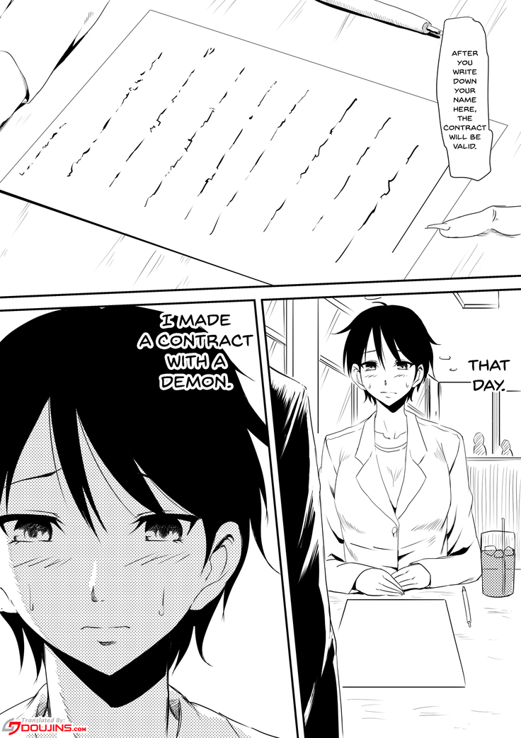 Akuma ni Tamashii o Utta haha ga Inma Bitch e to Henbo Shite iku Hanashi | A Story Where My Mom Turns Into a Bitch