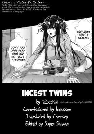 Soukan Twins | Incest Twins Page #31