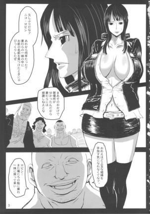 Metabolism-OP Kyonyuu Kyoshiri Shoufu Nico Robin no Keshi Taikako Page #2