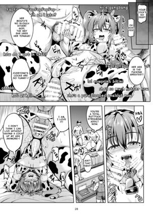 Uraaka Liver Take 1 Kyouhaku! Kouochi Seitokaichou -Yukino Kanami- Page #32