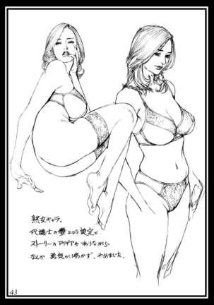 Izayoi Seishin Rough Gashuu in M-jo Senka 3 Page #43