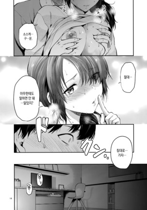 Akogare no Onee-san ga Aniyome ni Natta | 동경하던 누나가 형수가 됐다 - Page 13