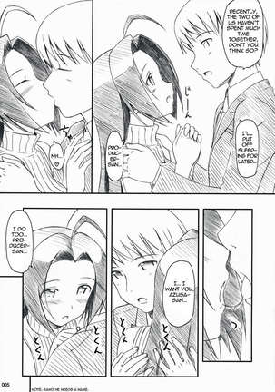Azusa-san no Yuuutsu Page #4