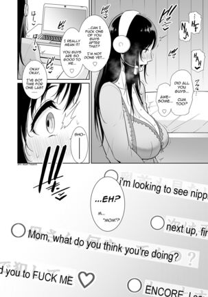 Haha wa Yoru ni Saku Single Mother no Haishin Kiroku | Mother Blooms at Night: A single mom's record-breaking show - Page 11