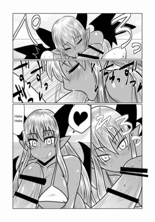 Kasshoku no Succubus-san to. | Mit einer Sonnengebräunte Sukkubus - Page 7