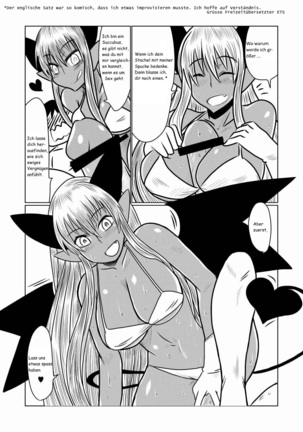 Kasshoku no Succubus-san to. | Mit einer Sonnengebräunte Sukkubus Page #8