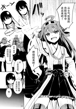 Off no Kongou to Naisho no Ohanashi Page #14