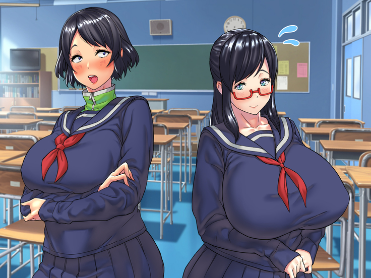 Bakunyuu Futanari CG-shuu Ubawareta Osananajimi Futanari Chinpo de Ubaikaesu!!