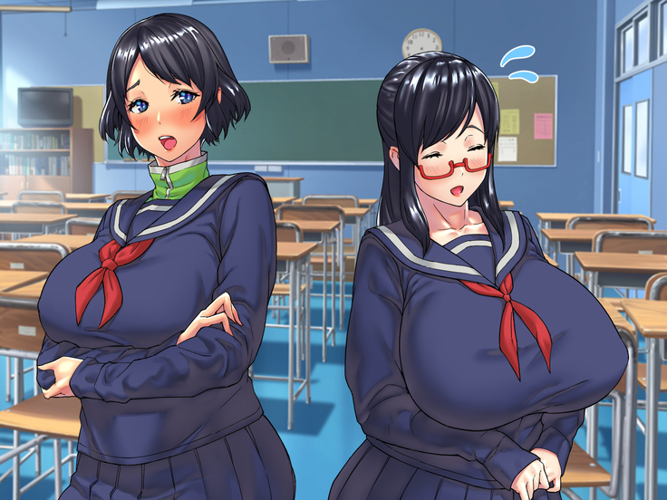 Bakunyuu Futanari CG-shuu Ubawareta Osananajimi Futanari Chinpo de Ubaikaesu!!