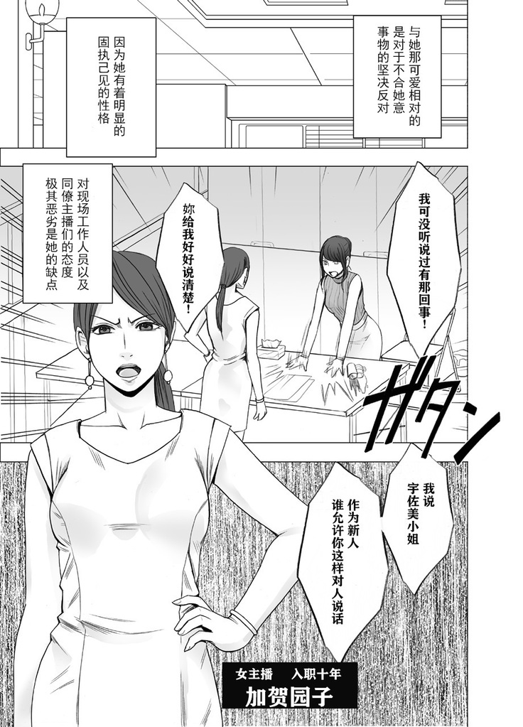 Kigatsuyoi Joshi Anaunsaa Ga Kutsujoku Ni Tae Rarenaku Naru Made Rezu Ijime-Hen [Chinese]【不可视汉化】