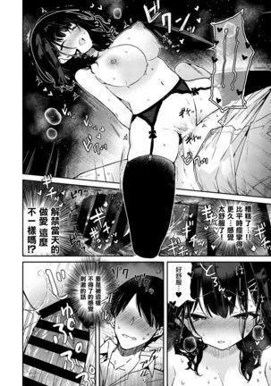 Seiyoku Tsuyome na Kanojo to Kinyoku Kaikin Renzoku Shasei Ecchi - Page 12