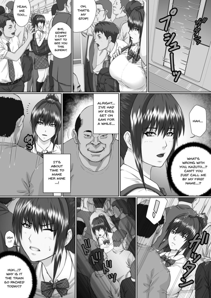 Nakadashi Oji-san ni Nerawareta Mesu wa Nigeru Koto ga Dekinai | A Woman Cant Get Away After Being Targeted By This Horny Old Man ~Senaga Saki Hen Vol. 1~