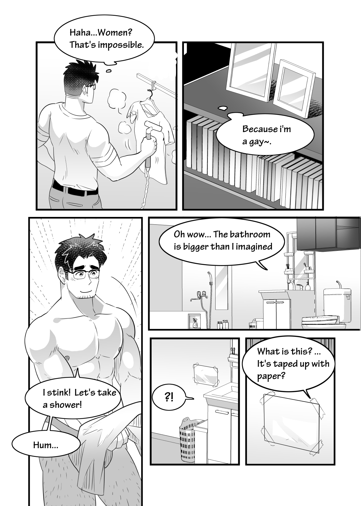 Read Straight Landlord and Gay Tenant online for free | Doujin.sexy