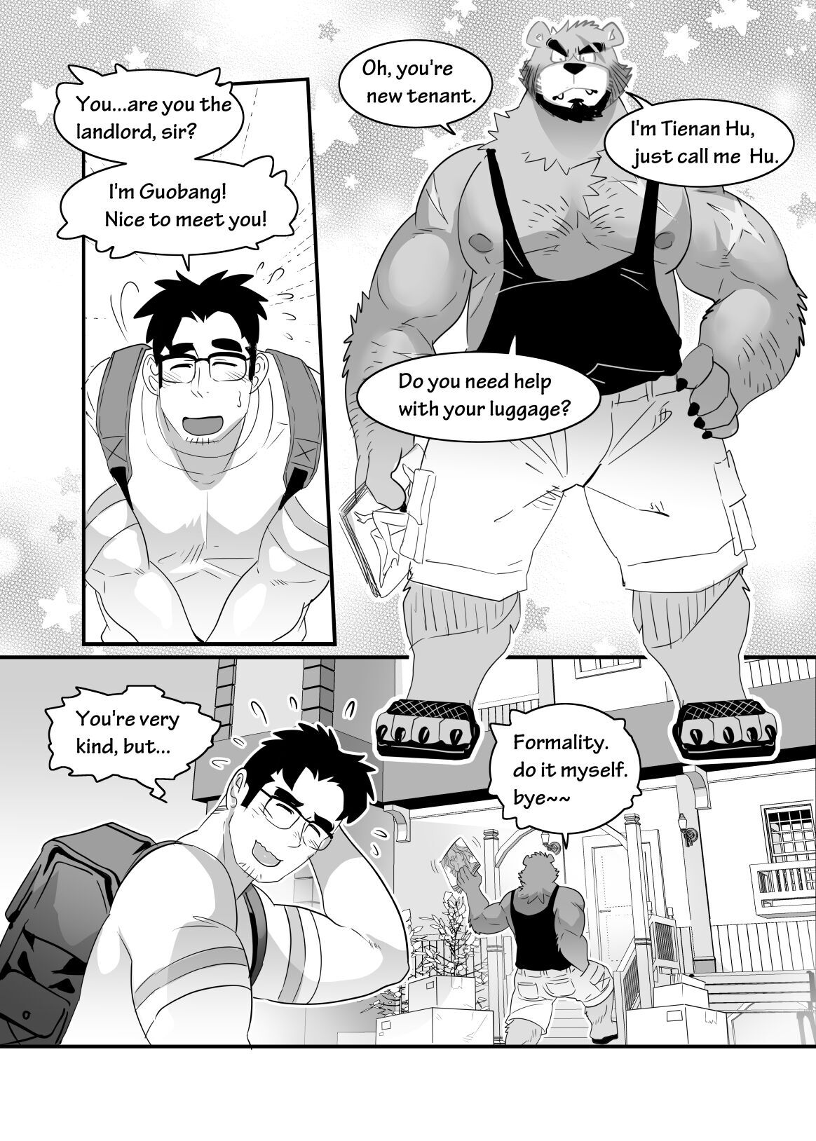 Read Straight Landlord and Gay Tenant online for free | Doujin.sexy