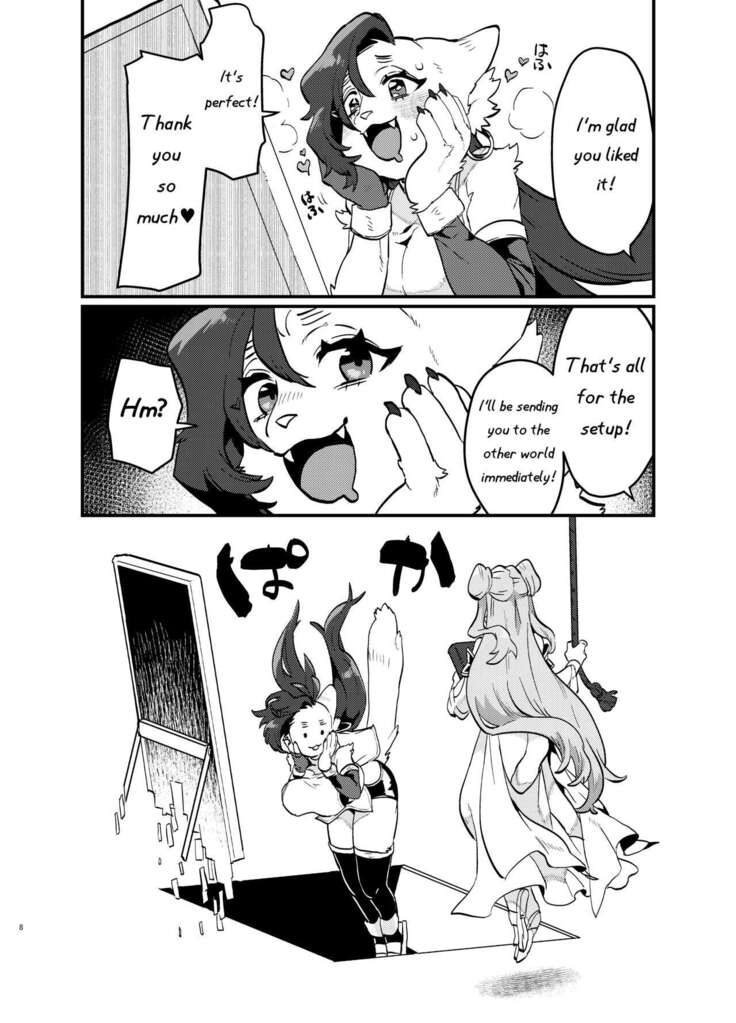 Tired Office Worker is Reincarnated In Another World TF and then Became A Female Kemono