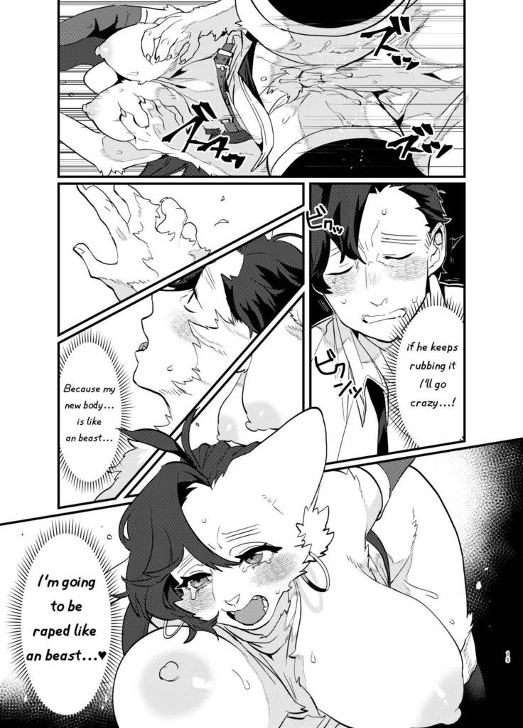 Tired Office Worker is Reincarnated In Another World TF and then Became A Female Kemono