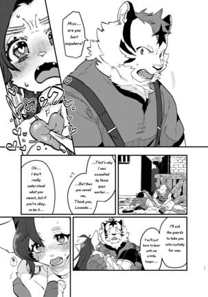 Tired Office Worker is Reincarnated In Another World TF and then Became A Female Kemono Page #17