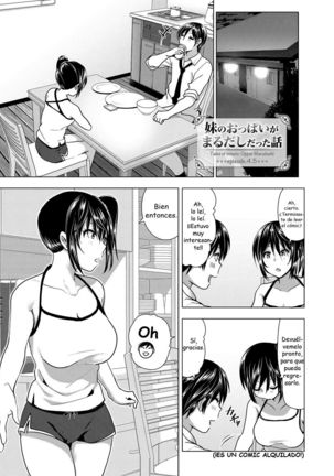 Imouto no Oppai ga Marudashi Datta Hanashi 4.5 Page #3