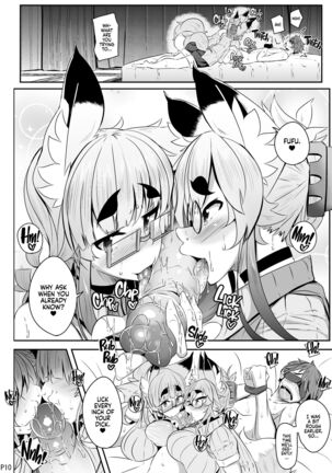 Kitsune-san no H na Hon 9 | Naughty Foxy Vol. 9 Page #9