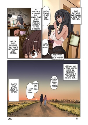 Boku no Nee-chan wa Chouzetsu Kami BODY Tensai Chijo tan non-glasses Page #50