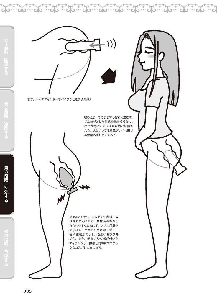 アナル性感開発・お尻エッチ 完全マニュアル イラスト版…尻アナッ！