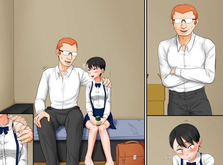 Zetsumetsu-Kigusyu 2. Mattaku Sei-Chishiki no Nai "Onii-chan Daisukitt" na Jyunsui!Kyonyuu Syoujyo ga Shiranai Ojisan ni Damasarete Syojyo jya Nakunaru Hanashi