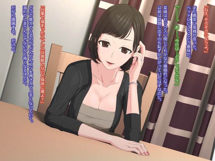 寝取られ妻との性生活 -浮気相手の為に夫を壊す悪女-