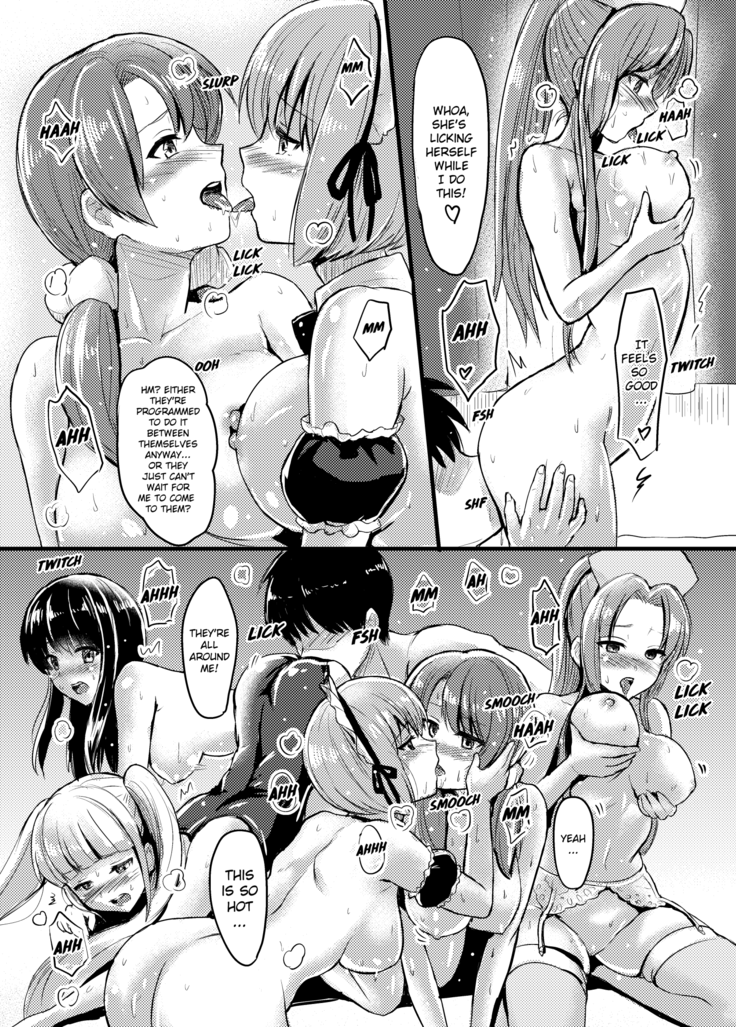 Androids For Sale! My Very Own Harem
