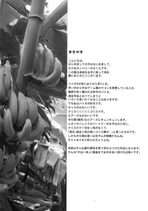 BIOHAZARD dj – Kenbou Gorila wa Banana no Yume wo Miruka - Page 3