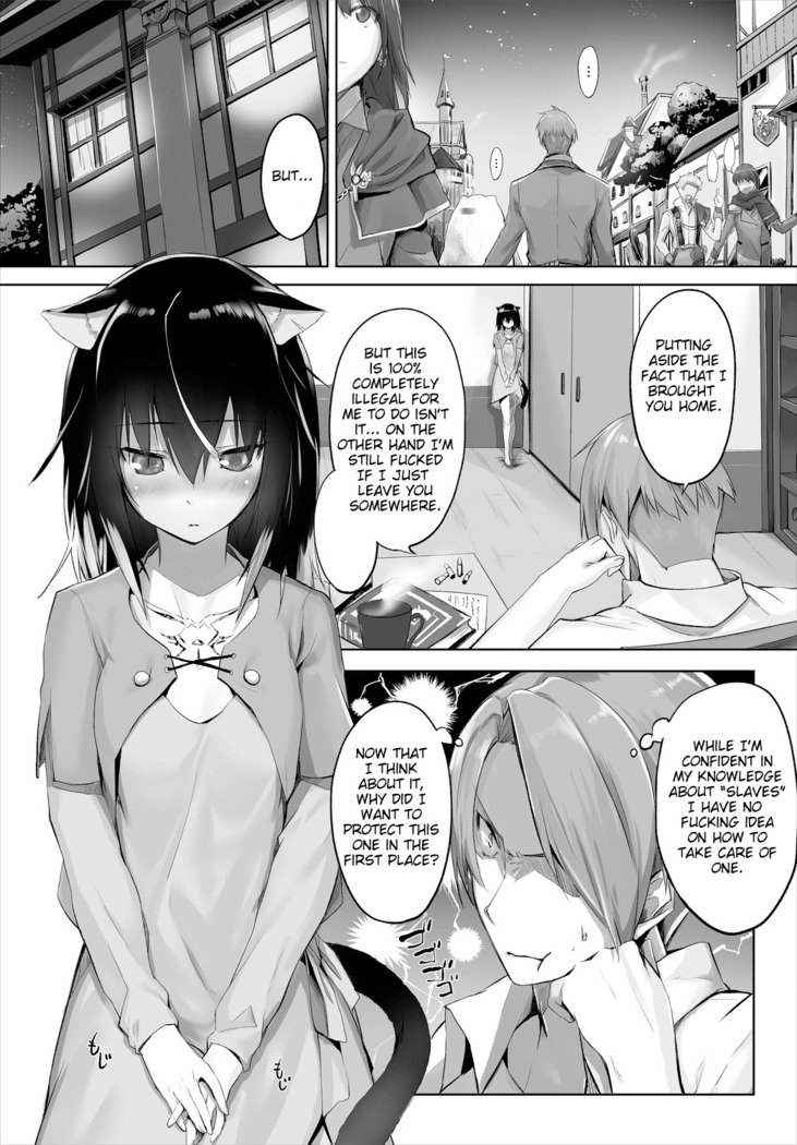 Orokamono wa Nekomimi Dorei ni Izon suru ~Hajimete no Choukyou Seikatsu~ 01 | Only Fools Rely on Cat-Eared Slaves ~My First Domestication~ 01