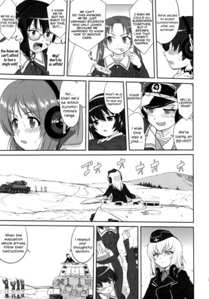 Yukiyukite Senshadou Kuromorimine no Tatakai Page #24