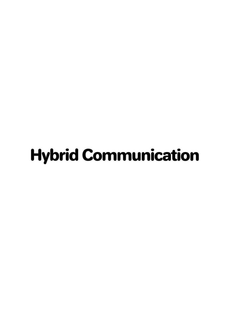 Hybrid Tsuushin Vol. 30 | Hybrid Communication Vol. 30   =TLL + mrwayne=