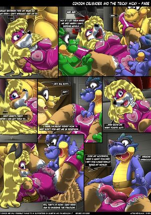 Condom Crusader Issues 1-3 by Kitsune Youkai - Page 24